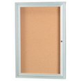 thumbnail image 1 of Aarco Products DCC3624R Tableau d'Affichage 1 Porte - Anodisé Satiné Clair, 1 of 1