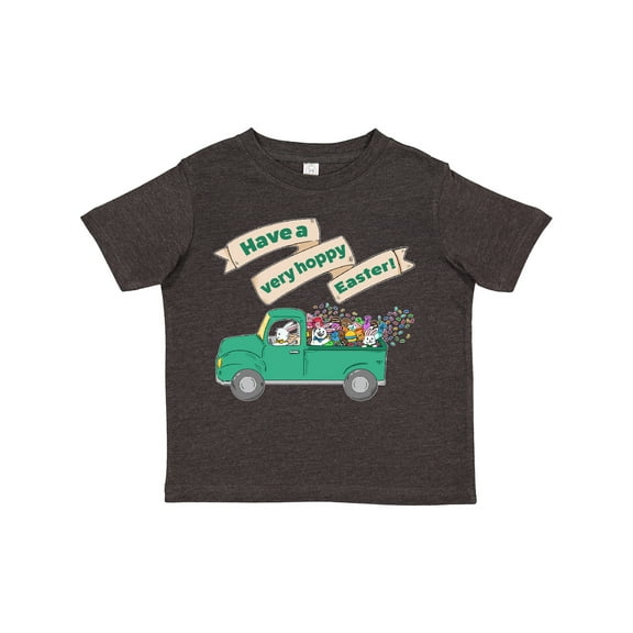 Inktastic Have a Very Hoppy Easter Green Bunny Truck Boys or Girls Toddler T-Shirt