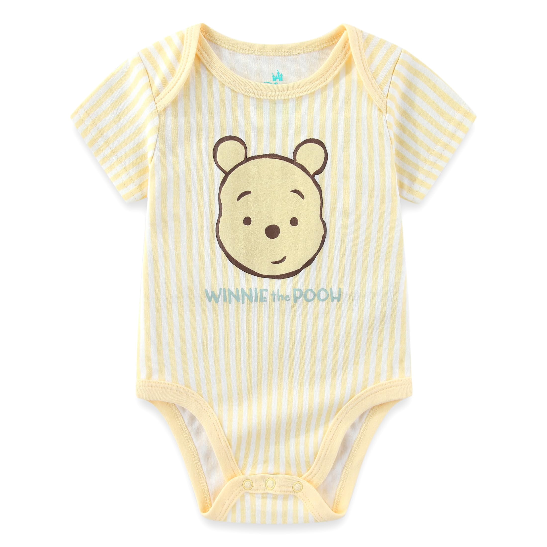 Disney Winnie the Pooh Bodysuit Creeper (Baby Boys), 3 Pack, Sizes 3M-12M