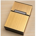 thumbnail image 5 of Tobacco Box Hot Holder Pocket Cigarette Cigar Storage Aluminum Metal Case, 5 of 5