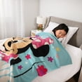 thumbnail image 3 of Disney Minnie Mouse Curly Fur Throw, 50" x 60", 3 of 6