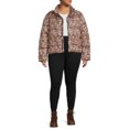 thumbnail image 3 of Time and Tru Women's and Women's Plus Puffer Jacket, Sizes S-3X, 3 of 6