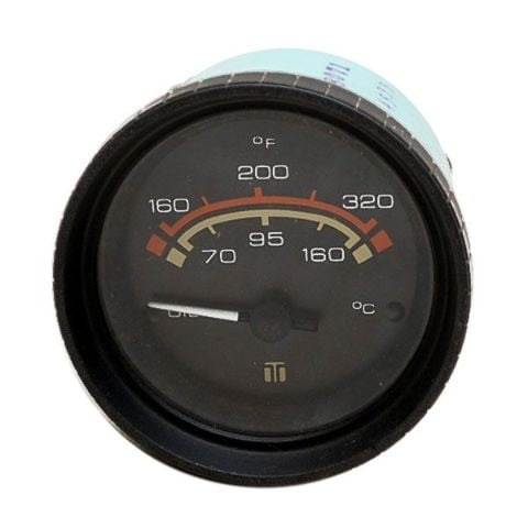 Teleflex Boat Oil Temperature Gauge 1198071 | 2 Inch Black