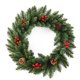 thumbnail image 5 of Corona navideña para puerta de entrada, ventana, guirnalda colgante, piña artificial, adornos para árbol de Navidad, decoración navideña 2024, 5 of 5