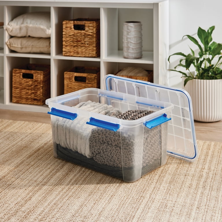 リビング収納 CONTAINER 50L NAVY GDC 6 PACK - EZY STORAGE WATERPROOF 13.2Gal/52.8Qt/50L STORAGE BOX