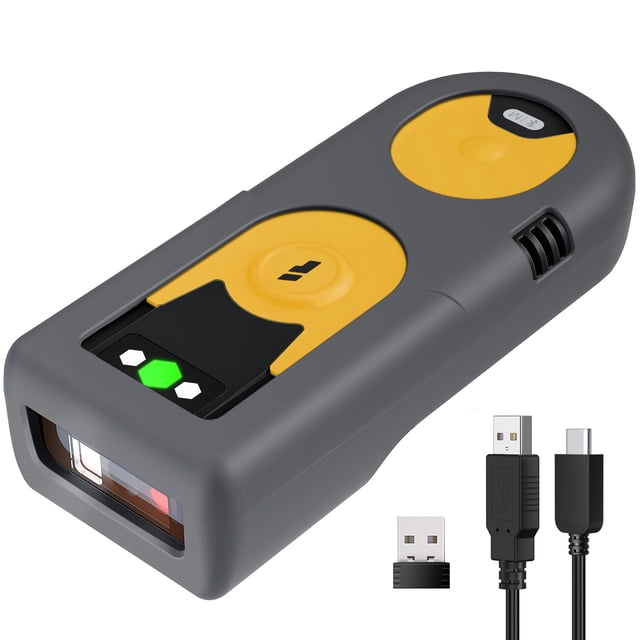 Escáner Bluetooth Inateck BCST-42GNEW1 2D mini portátil amarillo