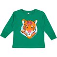 thumbnail image 3 of Inktastic Tiger Head Boys or Girls Long Sleeve Toddler T-Shirt, 3 of 5