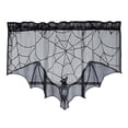 thumbnail image 1 of Clearance! Halloween Decorations! Halloween Fireplace Mantle Decorations, Black Lace Spiderweb Fireplace Mantel Scarf Cover Garland For Festive Party Supplies Decor Buy 2 Get 3, 1 of 4