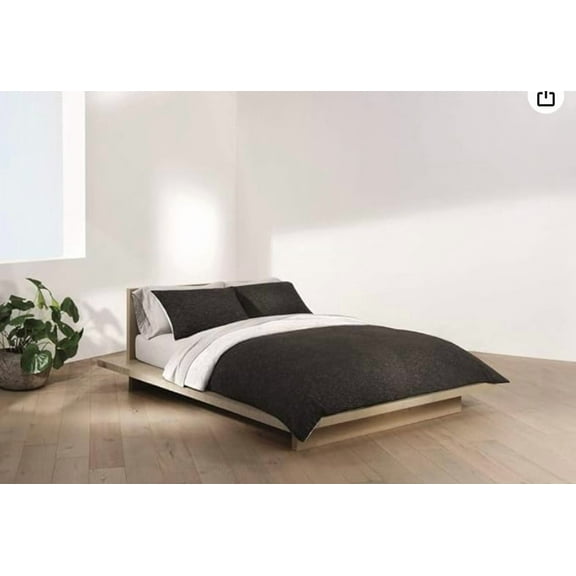 Calvin Klein Home Gene Duvet King Size White/Black