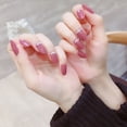 thumbnail image 2 of Uñas postizas Cobertura completa Uñas postizas Prensa francesa en uñas para mujeres y niñas, estilo 5 Sincero  Hogar, 2 of 7