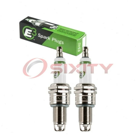 2 pc E3.46 E3 Spark Plugs compatible with 1034 105 1128 114 116 1233 1263 1290 194 196 2023 2105 2115 2140 2212 2319 2320 2404 2405 2415 2489 2635 2712 2738 2744 2757 2763 2851 300 3000 3002 3004 301
