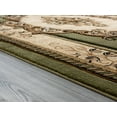 thumbnail image 4 of United Weavers Drachma Patras Traditional Medallion Area Rug, Green, 5'3" x 7'6", 4 of 5
