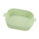 thumbnail image 3 of 3 Cestas Rectangulares Para Freidora De Aire, Inserto Antiadherente Para Olla De Freidora Para Hornos, Vaporizadores, Verde, 3 of 8