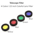 thumbnail image 3 of FrostHike 4PCS Colorful Telescope Lens Filter Astronomical Eyepieces Screw Thread Filter, 3 of 5