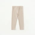 thumbnail image 2 of Aayomet Leggings Girls Girls' Capris Leggings Cotton Cropped Leggings School Uniform Laggings for Girls (Beige,6-12 Months), 2 of 3