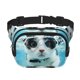 thumbnail image 1 of Fotbe Swimming Cat Goggles Cangurera Cuadrada con Estampado de Doble Capa, Bolsa de Cintura Ajustable Mini para Hombres y Mujeres, 1 of 9