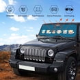 thumbnail image 6 of Bingfone Little Chef Gnome Car Windshield Sun Shade Protector Keep Your Vehicle Cool Sun Shield Visor Cover Foldable For Car Truck Suv-Small, 6 of 9
