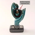 thumbnail image 5 of 1pc Handmade Ceramic Waterfall Incense Burner, Christmas Halloween Home Decor Gift (Without Incense), 5 of 8