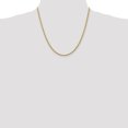thumbnail image 2 of 14k Yellow Gold 20 Inch 2.75mm Rope Chain Necklace Pendant Charm, 2 of 9