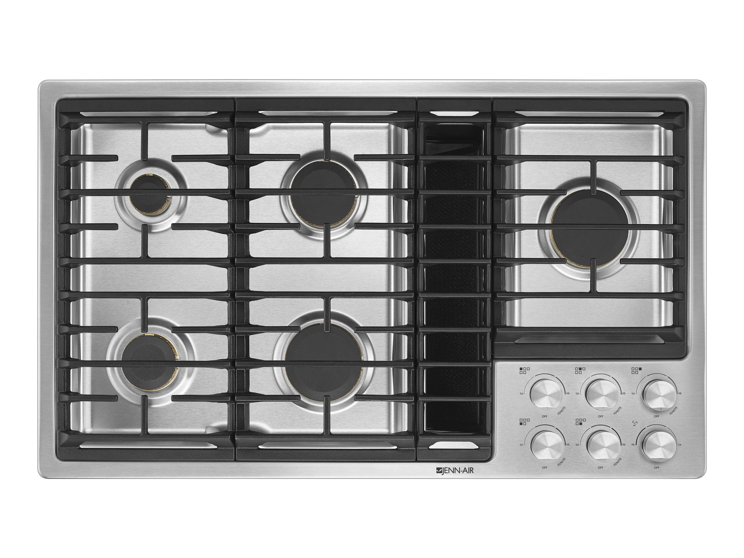 downdraft gas hob