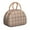 Beige-21, variant on Vintage Checkered Lunch Tote – Retro Plaid Pattern with Geometric Flair, Durable & Stylish Insulated Bag for Work, School, or Picnic