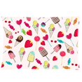 thumbnail image 1 of BOSDECO Cute Seamless Retro Candies Background Pillow Cases 20x30 inches Two Sides Print, 1 of 1