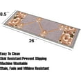 thumbnail image 2 of Stair Treads Fleur De Lis Floral Design Machine Washable Non Slip Backing, 8.5''X26'', 2 of 5