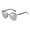 Silver, variant on Vintage Round Polarized Sunglasses for Women Men, Retro Circular Frame UV Protection Sun Glasses, Colorful Trendy Shades for Outdoor, Pink, S