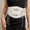 White, variant on Vintage Leather Corset Belt Sides Lace Up Underbust Wide Elastic Waist Belts For Women Open Belt Click It Belt Sliding Belts Leather Casual Belts Mens Belt Men Penguin Belt Buckles Men Mens Leather