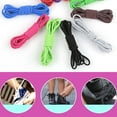 thumbnail image 2 of Elastic Reflective shoelaces for Shoes Make Life Easier Perfect for Running Hiking 1 Pair Black, 2 of 8