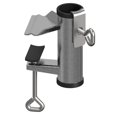 thumbnail image 1 of Pince à Parapluie Extérieure Réglable - Montage en Acier Polyvalent pour Plage, Terrasse et Clôture, Design Gain de Place pour Tables, Chaises, et Plus, Convient aux Poteaux jusqu'à 3,8 cm, Finition Argentée, 1 of 4