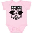 thumbnail image 3 of Inktastic Racing League with Race Car Wheel and Wings Boys or Girls Baby Bodysuit, 3 of 5
