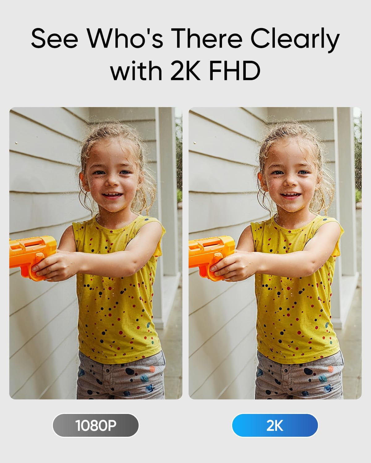 eufy Security Video Doorbell Camera C31, 2K FHD Battery or Hardwire Powered(16~24V)