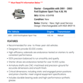 thumbnail image 2 of Starter - Compatible with 2001 - 2003 Ford Explorer Sport Trac 4.0L V6 2002, 2 of 2