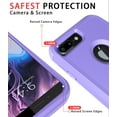 thumbnail image 3 of Diverbox for iPhone 8 Plus Case iPhone 7 Plus Case [Shockproof] [Dropproof] [Dust-Proof],Heavy Duty Protection Phone Case Cover for Apple iPhone 8 Plus & 7 Plus (Purple), 3 of 7