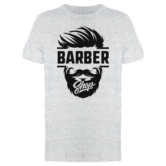 Barber Shop Design T-Shirt Men -Image by Shutterstock, Male XX-Large