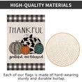 thumbnail image 2 of Fall Pumpkins Garden Flag Autumn Welcome Thanksgiving Buffalo Check Fall Yard Flag Farmhouse Double Sided Lattice Vertical Outdoor Decor 12 x 18 In, 2 of 6