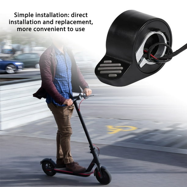 Gatillo Acelerador Para Scooter Eléctrico - Control De Velocidad Por Pulgar, Sensible, De ABS - Mejora La Conducción