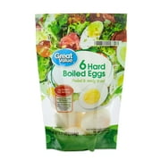Great Value Hard Boiled Eggs, 9.31 oz, 6 Count
