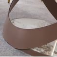 thumbnail image 5 of Montary Dining Table Set, Round 59" D Faux Marble Dining Table with Lazy Susan, Sintered Stone Dining Table, 5 of 6