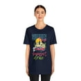 thumbnail image 3 of Summer Time Sunset Drive Dessert Road Unisex Jersey Short Sleeve T-Shirt, 3 of 12