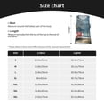 thumbnail image 4 of Gukieu Santa Claus Print Men's Quick Dry Fitness Vest, Round Neck Sleeveless Fitness Bodybuilding Top-Large, 4 of 7