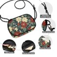 thumbnail image 3 of FORMRS Mini Crossbody Bag for Women Adjustable Rope Shoulder Casual Phone Purse, Christmas Blooms, 3 of 7