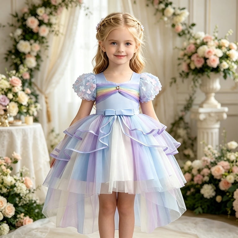 4t birthday dress CPEI 4th Outfit Girl,4 Year Old Fourth Four Shirt Skirt Outfit for Toddler Girls (Pink, 4T): Clothing, Shoes & Jewelry Donut grow up shirt Rainbow Dress Tulle Unicorn Theme