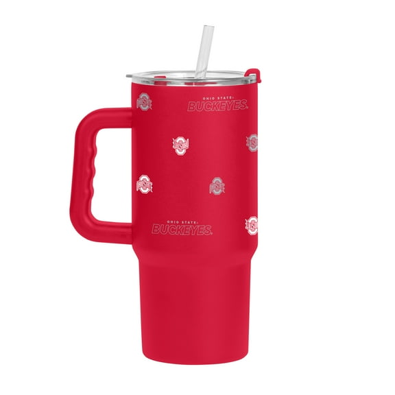 Ohio State Buckeyes 24oz. Step and Repeat Powder Coat Tumbler