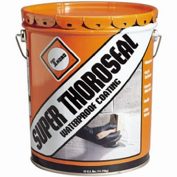 THOROSEAL TH576802, MasterSeal, Waterproof Coating Industrial Sealant, 35 lbs