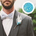 thumbnail image 4 of 100 Pcs Autocollants en Résine DIY Forme Ronde Autocollants Décoratifs (Bleu Ciel), 4 of 8