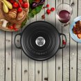 thumbnail image 5 of Sauteuse Oven Le Creuset, hierro fundido esmaltado, 3,5 L, regaliz, 5 of 5