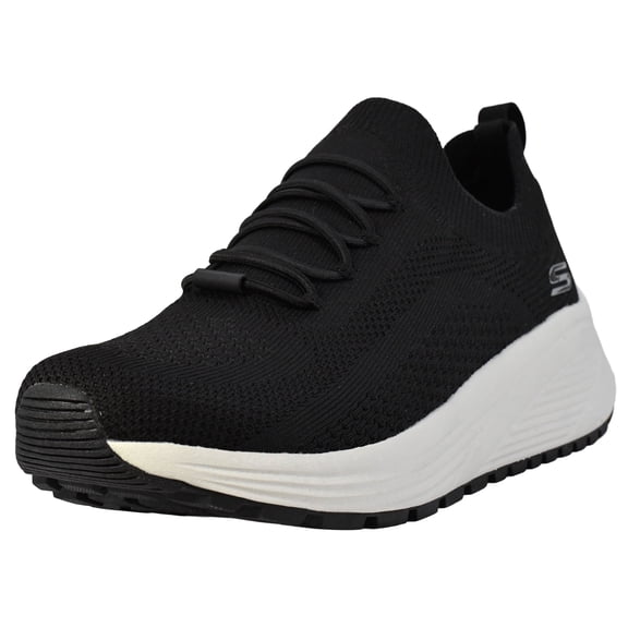 Skechers Sneakers for Women Bobs Sparrow 2.0 Allegiance Crew Slip on Sneakers Mesh Upper Elastic Bungee Memory Foam Cushioned Insole