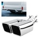 thumbnail image 5 of Tubo de escape de doble salida de acero inoxidable para coche, punta de silenciador, garganta trasera para Toyota Alphard Jadeshay A, 5 of 8